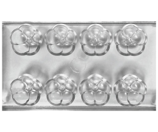 アズワン 和菓子モールド A-5042 うめ8個取  1個(ご注文単位1個)【直送品】