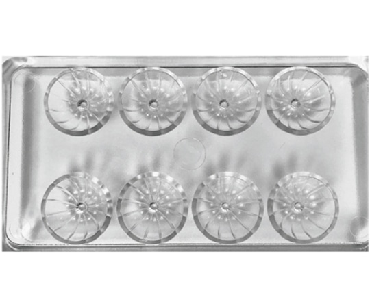 アズワン 和菓子モールド A-5045 きく8個取  1個(ご注文単位1個)【直送品】