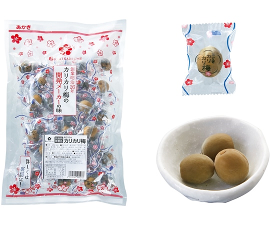赤城フーズ カリカリ梅 400g(約32粒) 375725 1袋※軽（ご注文単位1袋）【直送品】