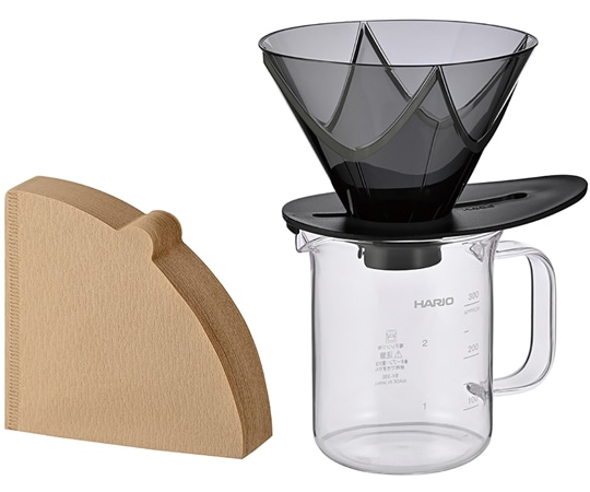 HARIO ドリッパーMUGEN サーバーセット VDMU-2018-TB 1個（ご注文単位1個）【直送品】