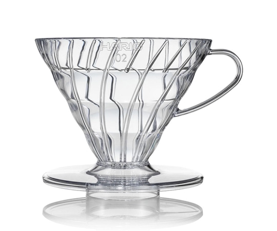HARIO V60透過ドリッパー02 クリア VDR-02-T 1個（ご注文単位1個）【直送品】