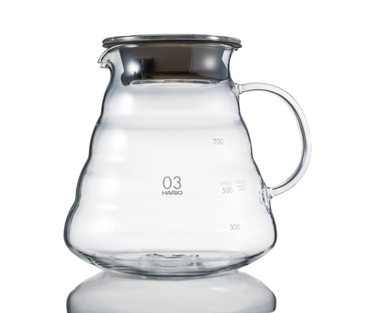 HARIO V60グラスサーバー800クリア XGSR-80-TB 1個（ご注文単位1個）【直送品】