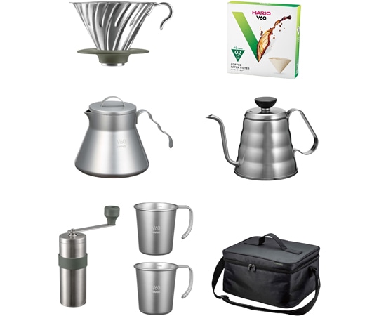 HARIO V60 アウトドアコーヒーフルセット O-VOCF 1個（ご注文単位1個）【直送品】