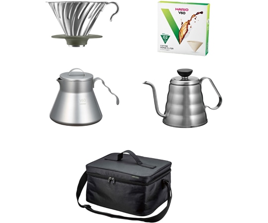 HARIO V60 アウトドアコーヒーベーシックセット O-VOCB 1個（ご注文単位1個）【直送品】