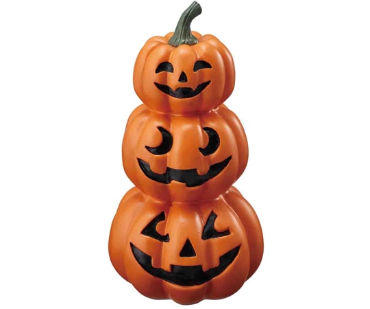 アズワン 3連パンプキンオブジェ S 37-8-8-1 1個（ご注文単位1個）【直送品】