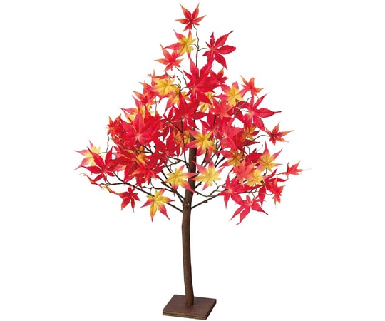 アズワン 卓上紅葉立ち木 秋飾り 高さ70cm 37-13-7-2 1個（ご注文単位1個）【直送品】