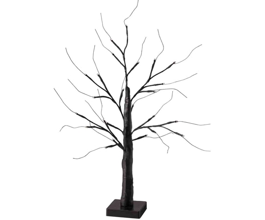 アズワン ブラックブランチツリーLEDライトスタンド 高さ60cm 37-16-10-1 1個（ご注文単位1個）【直送品】