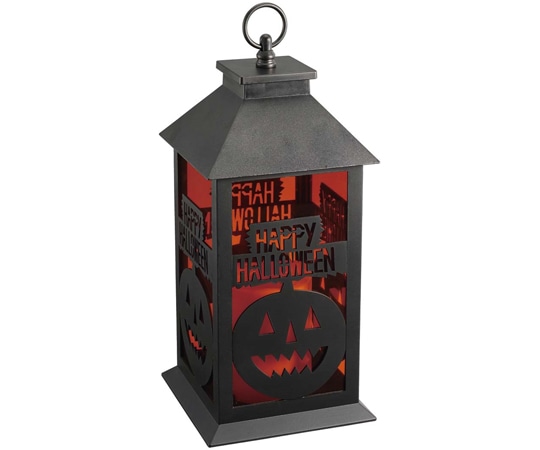 アズワン LEDハロウィンランタン ハロウィン飾り 37-18-4-1 1個（ご注文単位1個）【直送品】