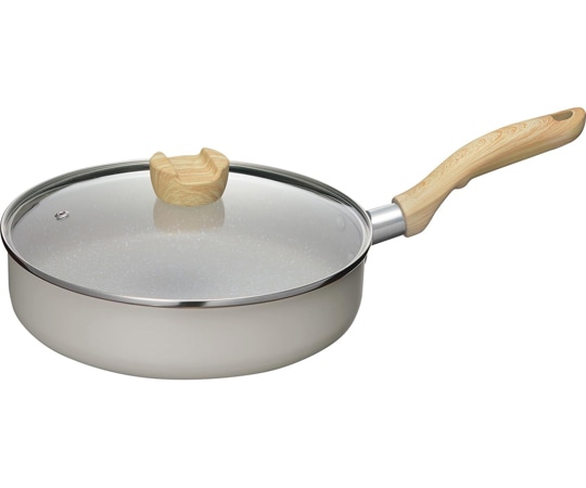 和平フレイズ ホペア IHマーブルワイドパン 24(蓋付 MB-2710 1個（ご注文単位1個）【直送品】