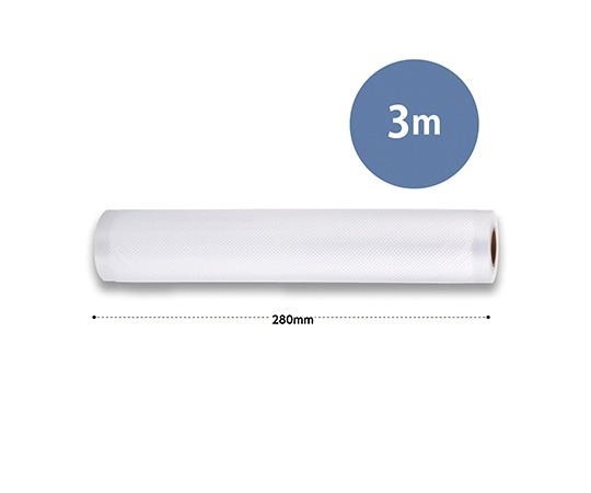 アスカ バキュームシーラー用バッグ ロールタイプ 幅280mm×3m VSB2830R 1箱(ご注文単位1箱)【直送品】