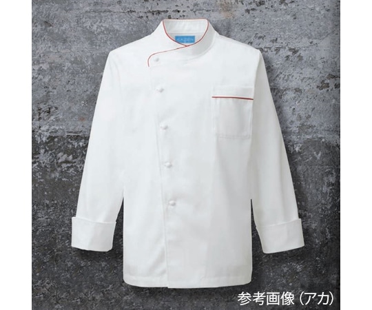 KAZEN コックコート 黒 SS 604-75 SS 1枚（ご注文単位1枚）【直送品】