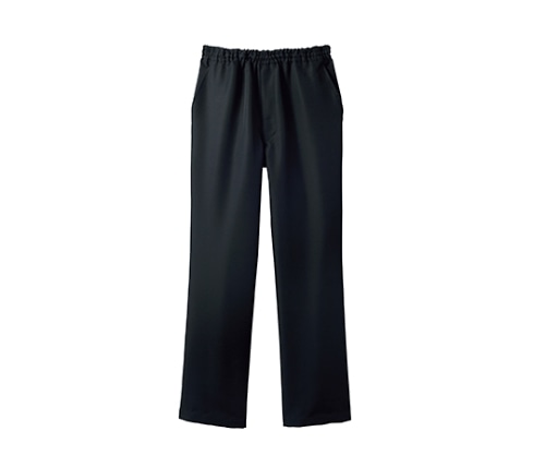 住商モンブラン イージーパンツ 男女兼用 黒 スリム 7-851 LL 1枚（ご注文単位1枚）【直送品】