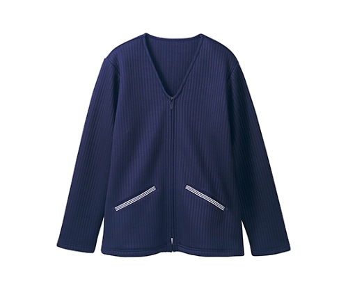 住商モンブラン カーディガン レディス 長袖 ネイビー 8-103 LL 1枚（ご注文単位1枚）【直送品】