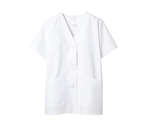 住商モンブラン 調理衣 レディス 半袖 白 1-012 4L 1枚（ご注文単位1枚）【直送品】