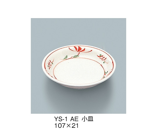 三信化工 小皿 赤絵 YS-1_AE 1個（ご注文単位1個）【直送品】