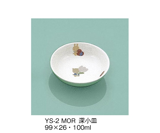 三信化工 深小皿 もりのなかよし YS-2_MOR 1個（ご注文単位1個）【直送品】