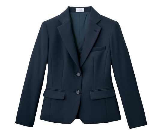 FACEスーツ レディステーラードジャケット ネイビー 9G FJ0300L-8 9G 1枚（ご注文単位1枚）【直送品】