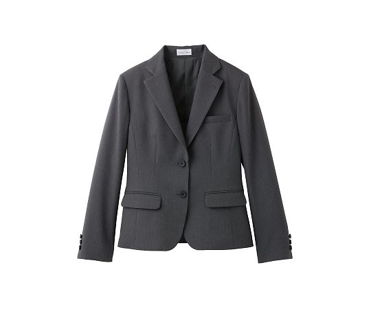 FACEスーツ レディステーラードジャケット チャコールグレー 5G FJ0301L-12 5G 1枚（ご注文単位1枚）【直送品】