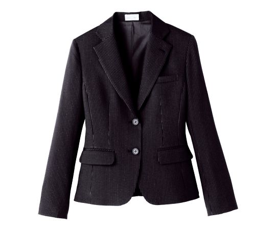 FACEスーツ レディステーラードジャケット ブラック 11G FJ0301L-16 11G 1枚（ご注文単位1枚）【直送品】