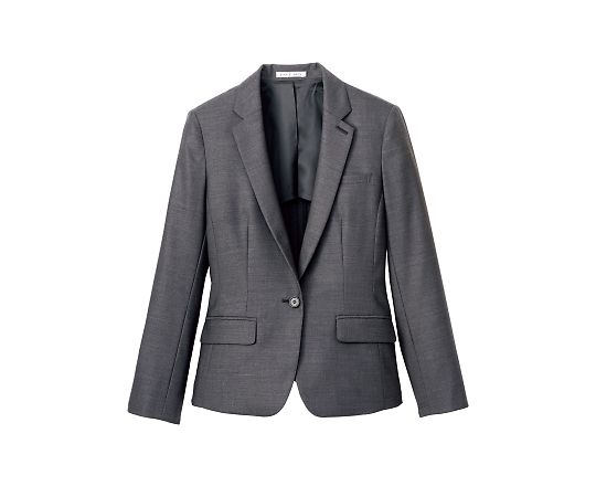 FACEスーツ レディスストレッチジャケット グレー 17G FJ0304L-2 17G 1枚（ご注文単位1枚）【直送品】