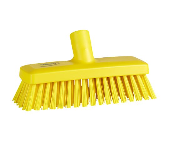 Vikan コンパクトデッキブラシ 黄 7042 1本（ご注文単位1本）【直送品】