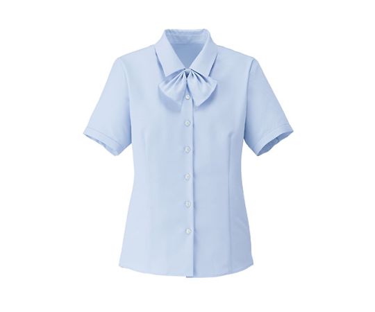 BON 半袖ブラウス ブルー 19G RB4560-6 19G 1枚（ご注文単位1枚）【直送品】