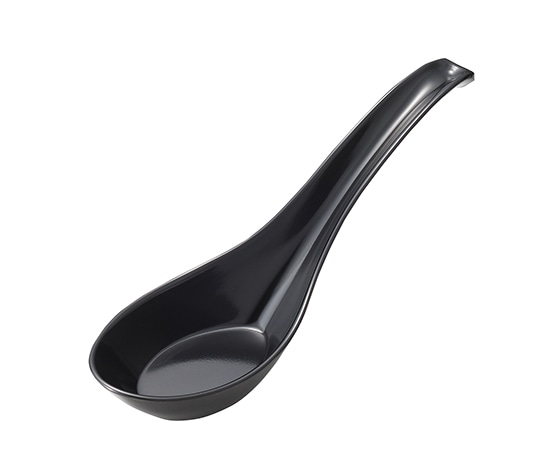 エンテック メラミンレンゲ(小)DX 黒 C-77 1個（ご注文単位1個）【直送品】