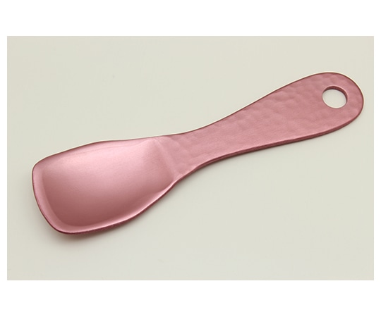 アイデアセキカワ アルミ アイスクリームスプーン 槌目 ピンク 11910002 1個（ご注文単位1個）【直送品】