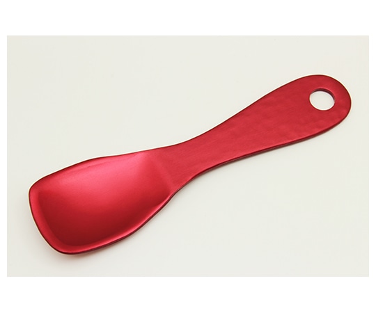 アイデアセキカワ アルミ アイスクリームスプーン 槌目 レッド 11910003 1個（ご注文単位1個）【直送品】