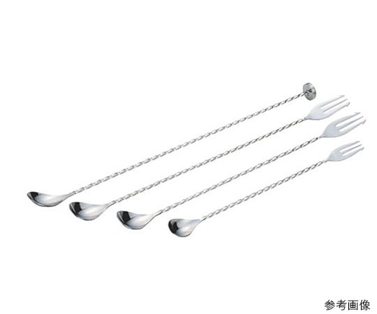 カンダ 18-8 ツイストバースプーン S 171182 1個（ご注文単位1個）【直送品】