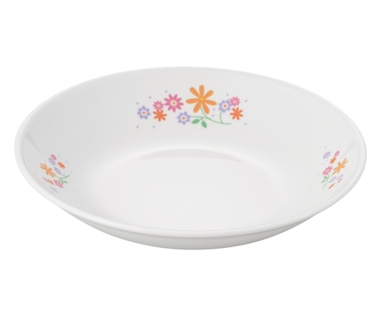 エンテック 深丸皿20cm 花束(ブーケ) BU-115 1個（ご注文単位1個）【直送品】