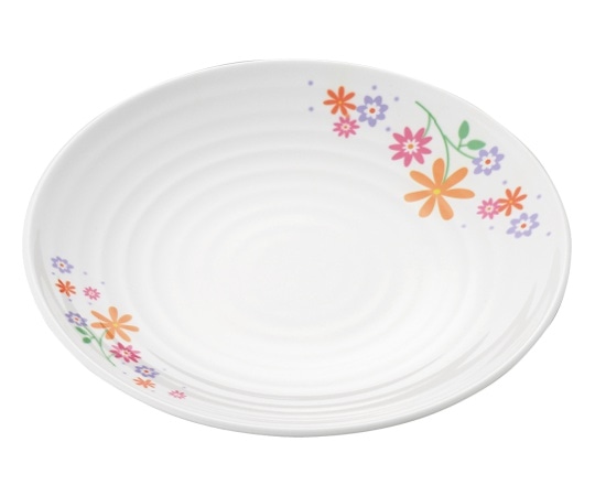 エンテック 丸皿(大) 花束(ブーケ) BU-12 1個（ご注文単位1個）【直送品】