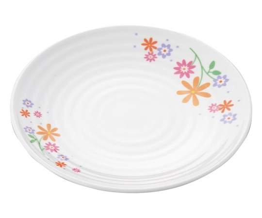 エンテック 丸皿(中) 花束(ブーケ) BU-13 1個（ご注文単位1個）【直送品】