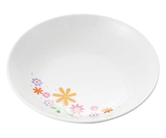 エンテック 丸皿 12cm 花束(ブーケ) BU-23 1個（ご注文単位1個）【直送品】