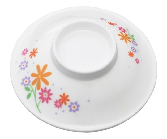 エンテック ごはん丼(蓋)小 花束(ブーケ) BU-58B 1個（ご注文単位1個）【直送品】