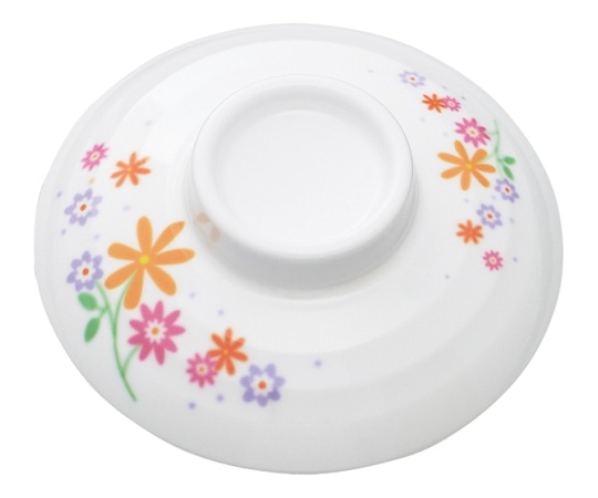 エンテック ごはん茶碗(蓋) 花束(ブーケ) BU-66B 1個（ご注文単位1個）【直送品】