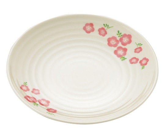 エンテック 丸皿(大) 桃花(ももか) MK-12 1個（ご注文単位1個）【直送品】