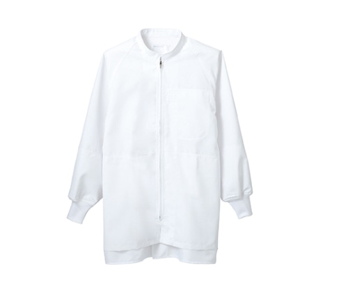 住商モンブラン ブルゾン 男女兼用 長袖 白 エコ 8-421 M 1枚（ご注文単位1枚）【直送品】