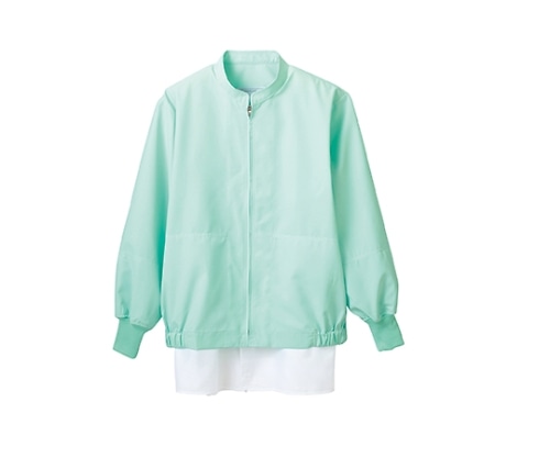 住商モンブラン ジャンパー男女兼用 長袖 グリーン エコ 8-457 M 1枚(ご注文単位1枚)【直送品】