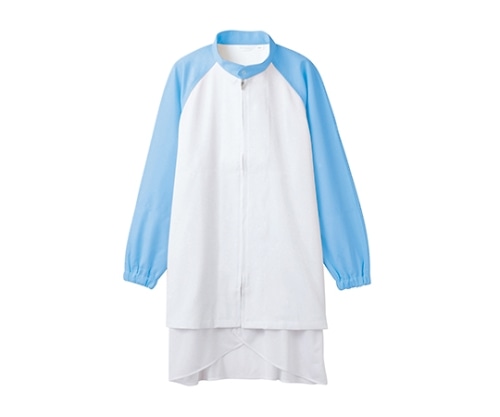 住商モンブラン ブルゾン 兼用 長袖 白/ブルー エコ 8-461 3L 1枚(ご注文単位1枚)【直送品】