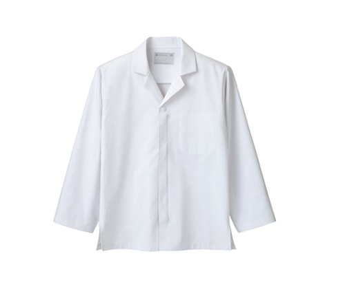 住商モンブラン 調理コート 男女兼用 長袖 白 1-571 SS 1枚（ご注文単位1枚）【直送品】