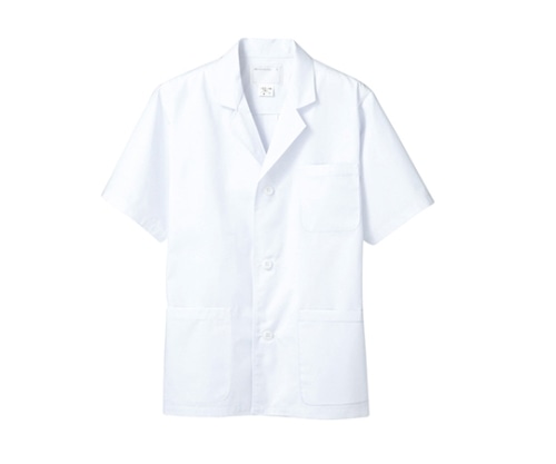 住商モンブラン 調理衣 メンズ 半袖 白 1-602 L 1枚（ご注文単位1枚）【直送品】