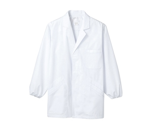 住商モンブラン 調理衣 メンズ 長袖 白 ゴム入り 1-603 5L 1枚（ご注文単位1枚）【直送品】