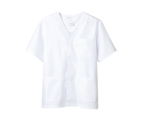 住商モンブラン 調理衣 メンズ 半袖 白 1-612 S 1枚（ご注文単位1枚）【直送品】