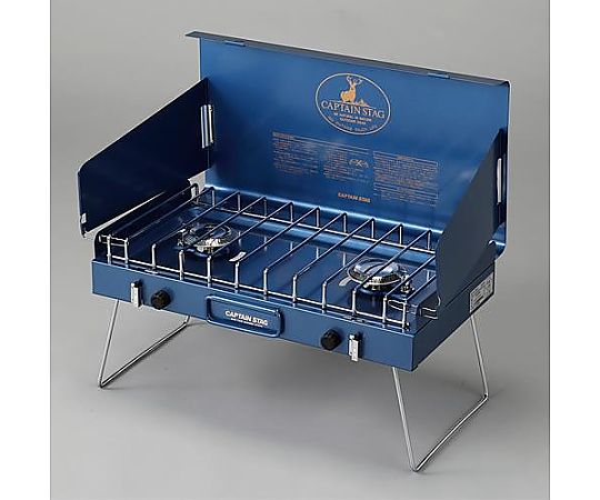 アズワン 640x330x490mm 2バーナー(カートリッジ式) EA913LF-2 1台（ご注文単位1台）【直送品】