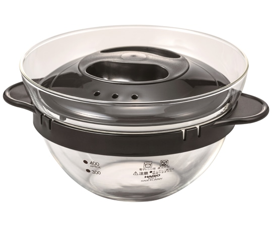 HARIO ガラスのレンジ おかず鍋 18個セット XOY-1-B 1箱（ご注文単位1箱）【直送品】