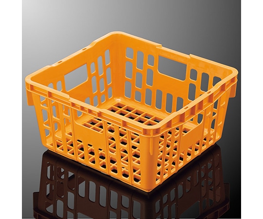 国際化工 PP食器かご オレンジ PK 1-OG 1個(ご注文単位1個)【直送品】