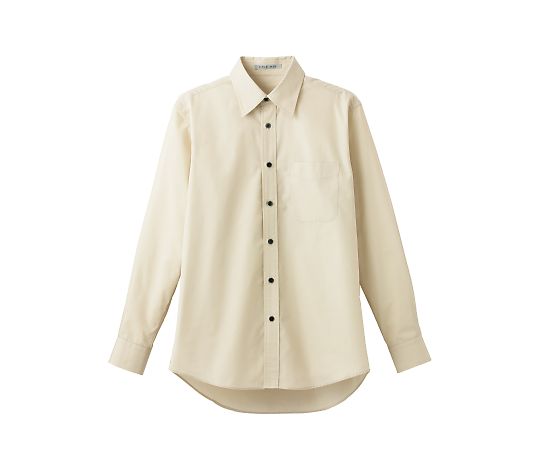 FACE ブロードレギュラーカラー長袖シャツ ベージュ M FB4526U-1 M 1枚（ご注文単位1枚）【直送品】