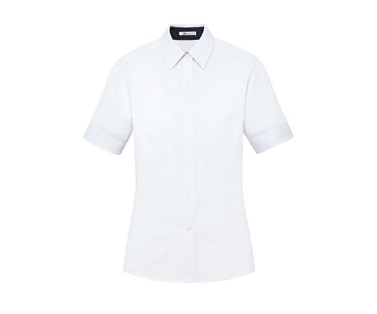 BON 半袖ブラウス ホワイト 19G RB4552-15 19G 1枚(ご注文単位1枚)【直送品】