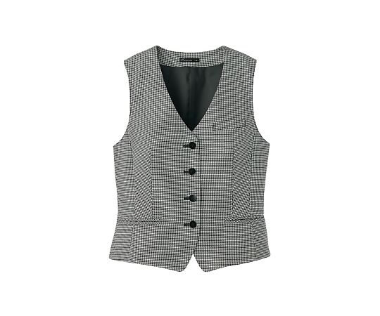 FACEスーツ レディスストレッチベスト ブラック 13G FV1310L-18 13G 1枚（ご注文単位1枚）【直送品】